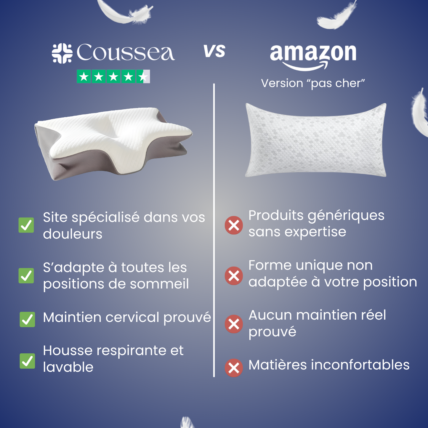 L'Oreiller Sommeil Pure Template SRN