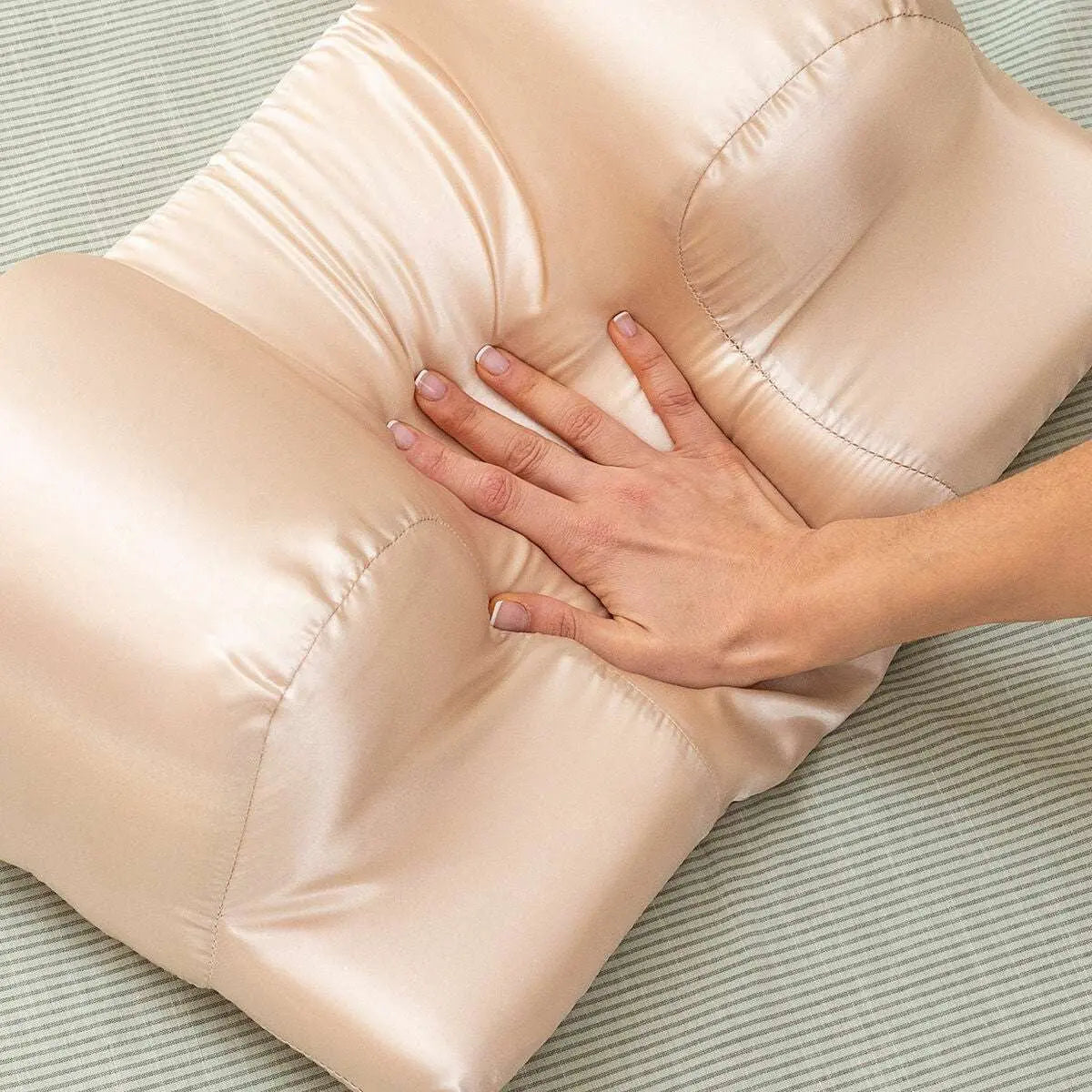 Coussin Cervical Anti-rides En Satin - Coussea