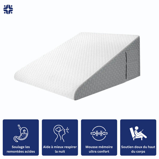 Coussin Anti Reflux Adulte - Coussea