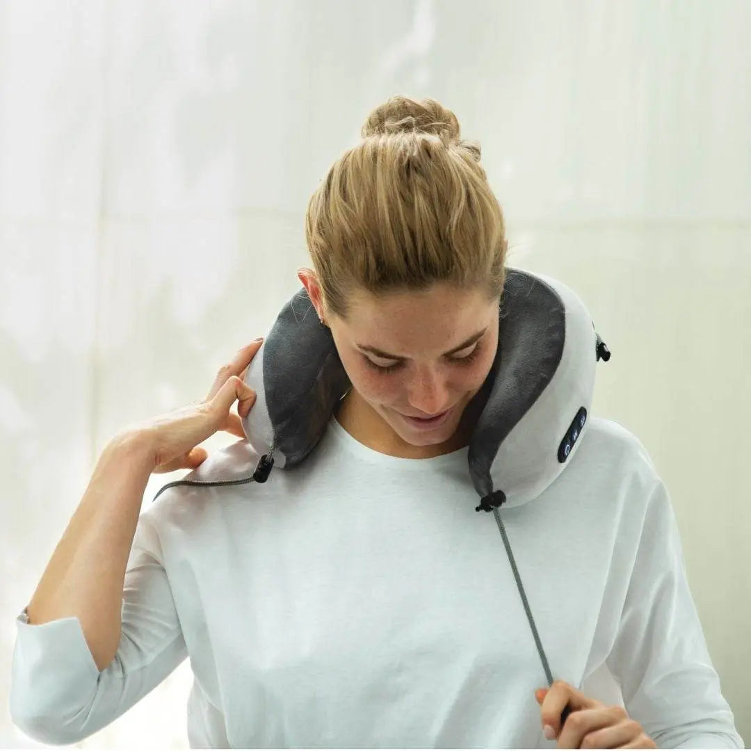 Coussin Massage Nuque De Voyage Rechargeable - Coussea