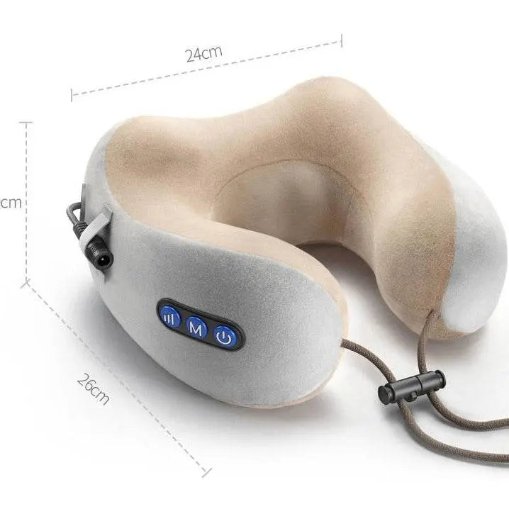 Coussin Massage Nuque De Voyage Rechargeable - Coussea