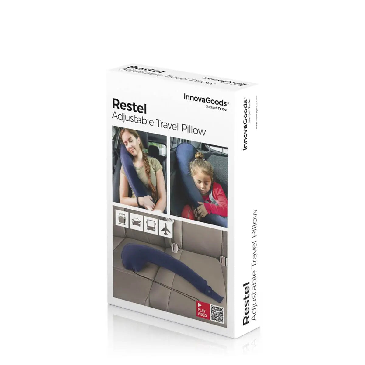 Coussin Oreiller De Voyage Gonflable Avec Support - Coussea