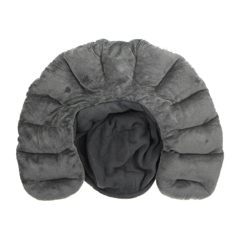 Coussin Graine De Lin Chauffant Avec Capuche - Coussea