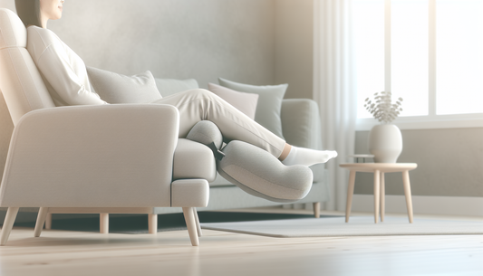 coussin pour soulever les jambes. pharmacie