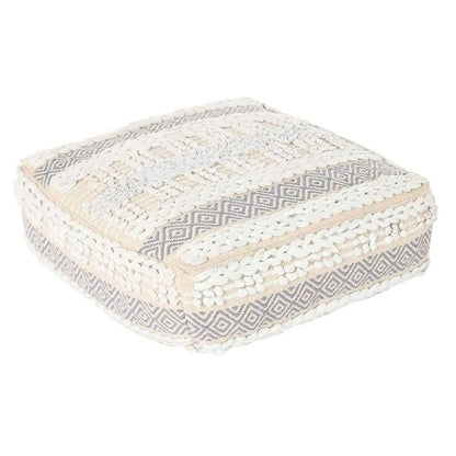 Coussin De Sol Méditation Carré Bohème 60 X 60 X 25 Cm - Coussea