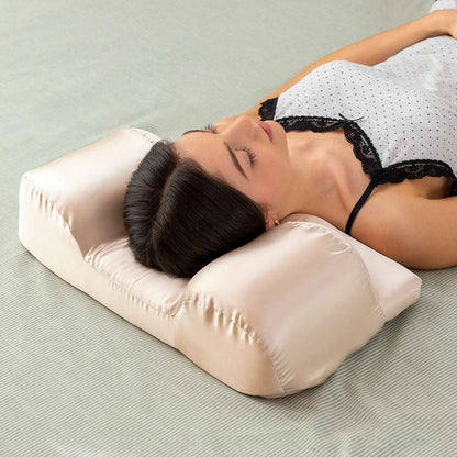 Coussin Cervical Anti-rides En Satin