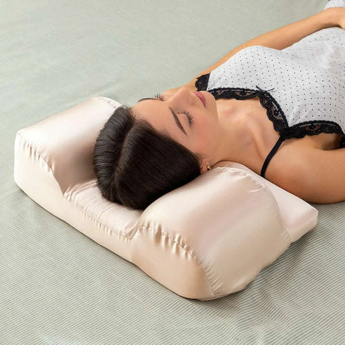 Coussin Cervical Anti-rides En Satin