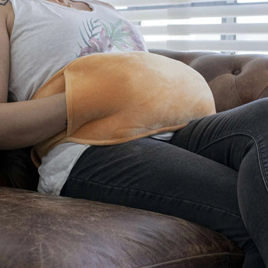 Coussin Bouillotte Rechargeable Ergonomique Avec Ceinture
