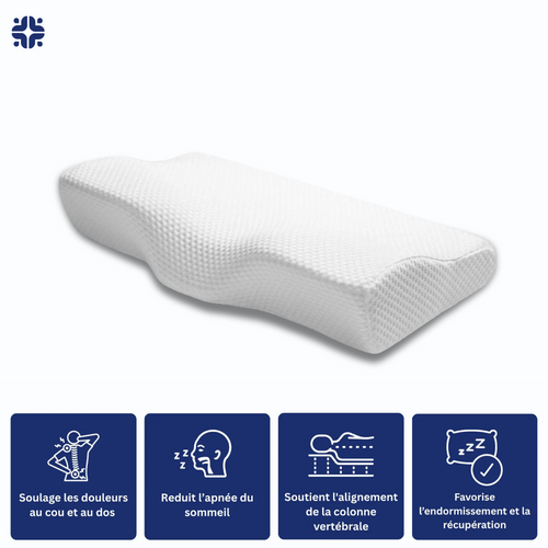 Coussin Orthopédique Cervicales Coussea