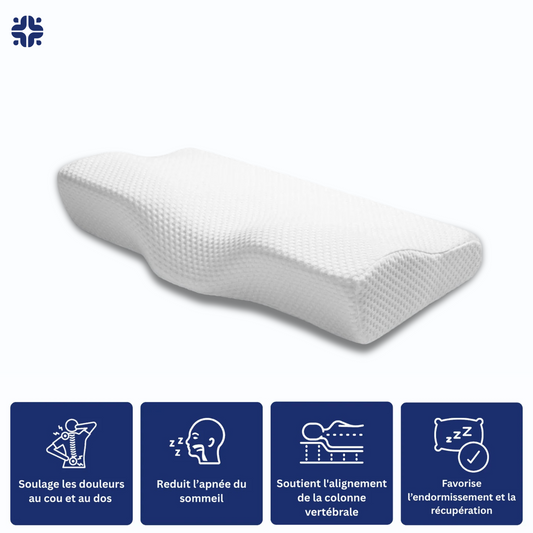 Coussin Orthopédique Cervicales Coussea