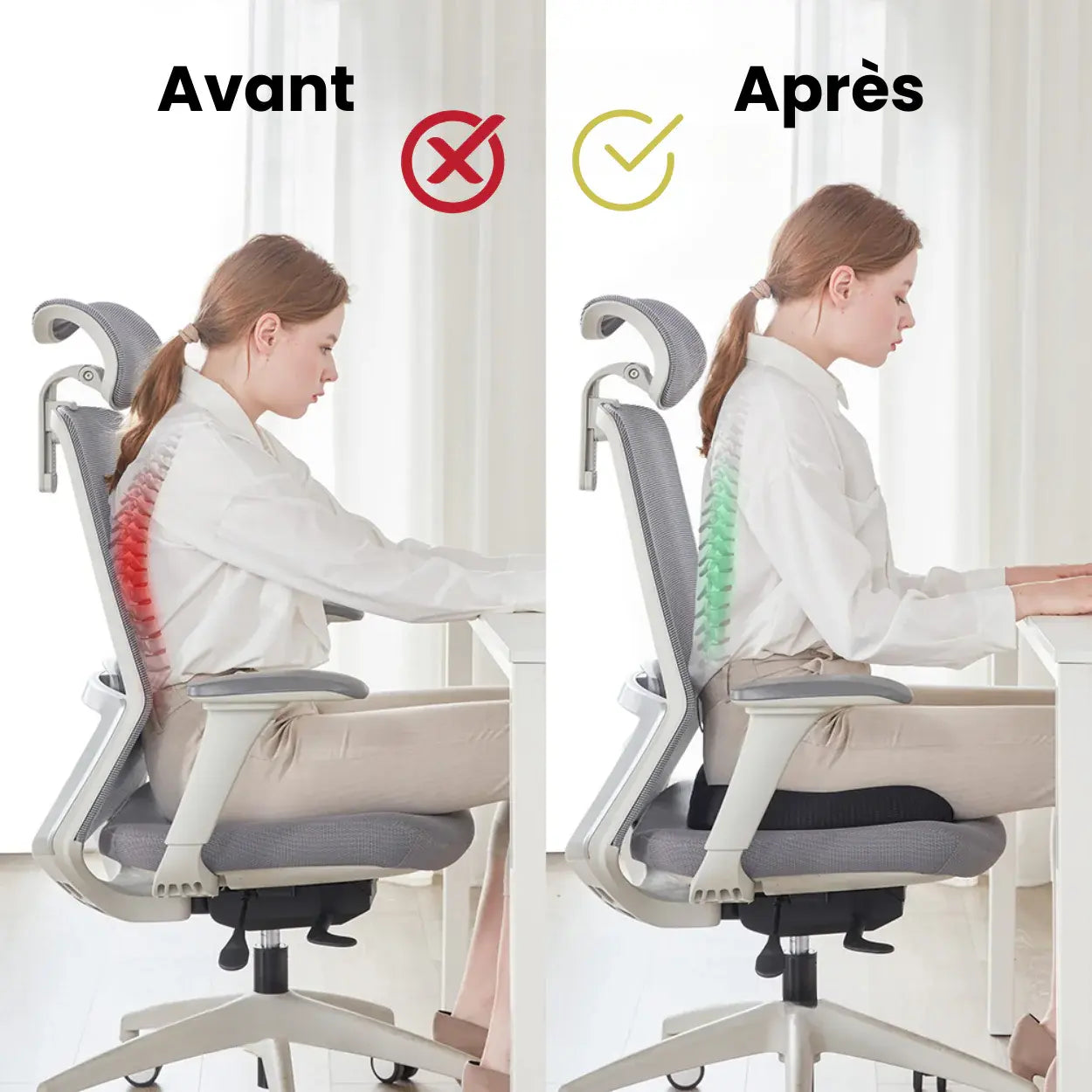 Coussin Orthopédique D'assise Coussea