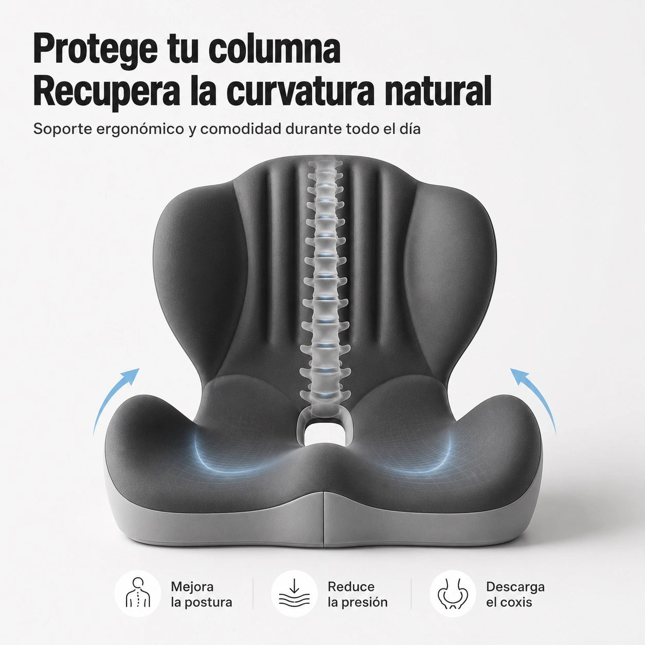 Cojín Ergonómico 2 en 1 Coussea