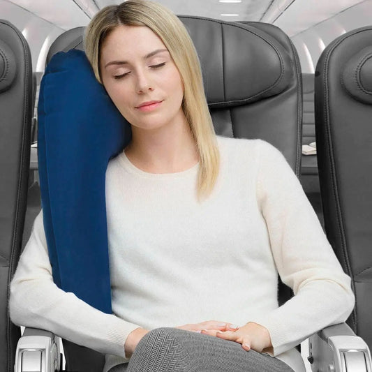 Coussin Oreiller De Voyage Gonflable Avec Support - Coussea