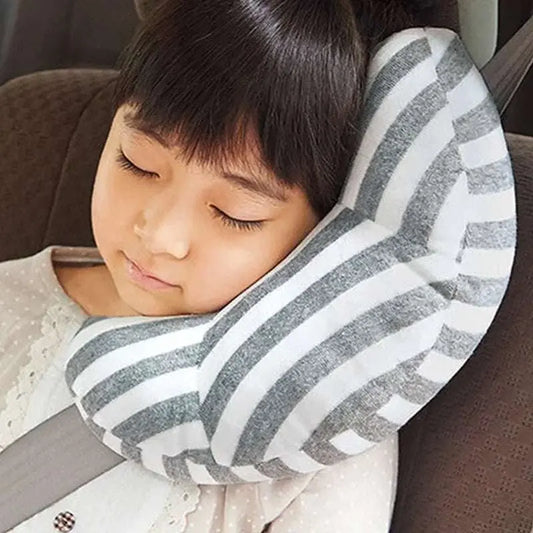 Coussin Cervical Voiture À Rayures