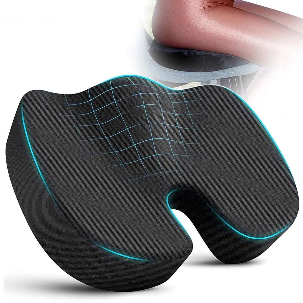 Coussin Coccyx Voyage En Mousse À Mémoire De Forme - Coussea