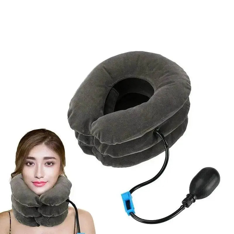 Coussin Cervical Gonflable Avec Pompe Manuelle - Coussea