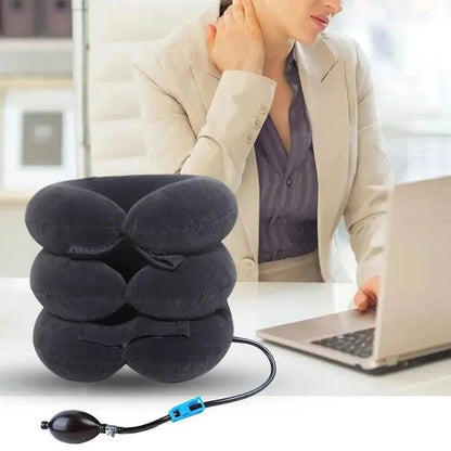 Coussin Cervical Gonflable Avec Pompe Manuelle - Coussea