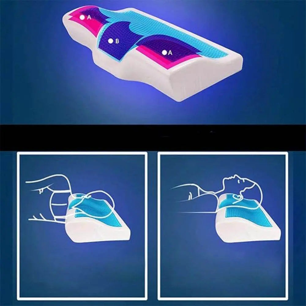 Oreiller Orthopédique Premium Rafraîchissant - Coussea